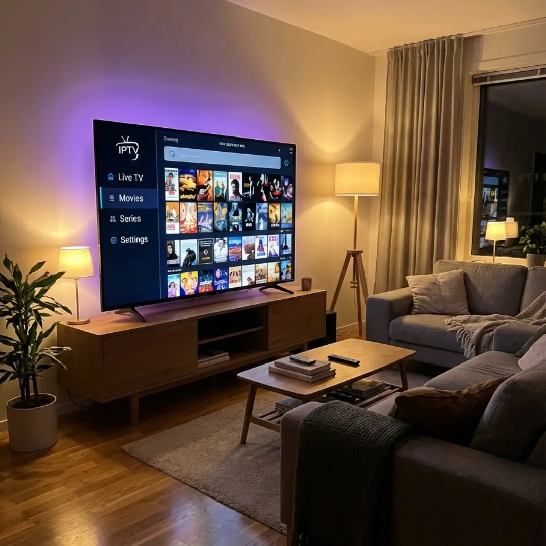 Interface de l'application IPTV Smarters Pro France 2026